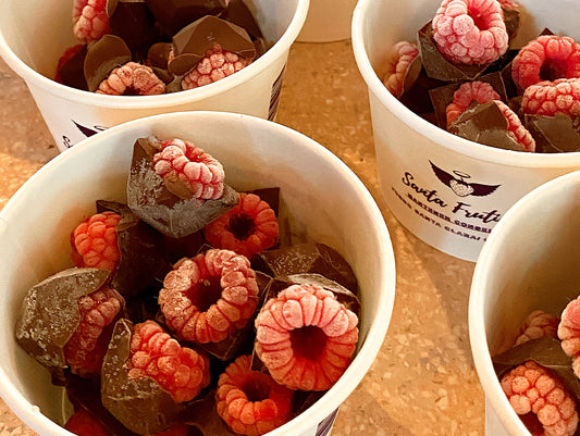 CHOCOFRAMBUESAS - 100 GR